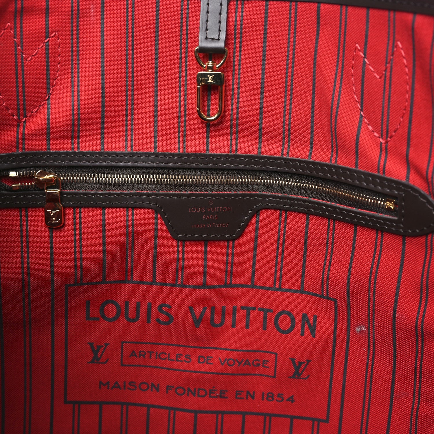 Louis Vuitton Damier Ebene Neo Neverfull MM 7 of 10