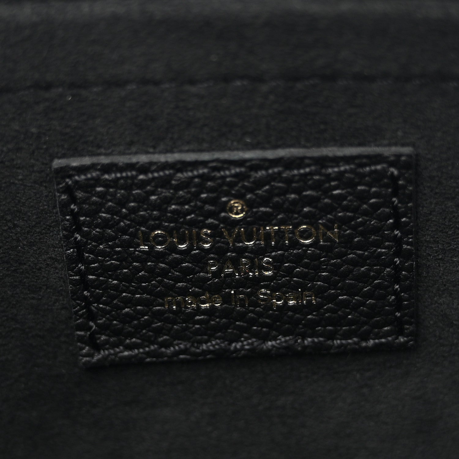 Louis Vuitton Empreinte Monogram Giant Multi Pochette Accessories Black 7 of 11