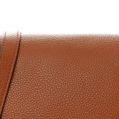 Chloe Calfskin Medium Marcie Round Crossbody Bag Tan 9 of 19