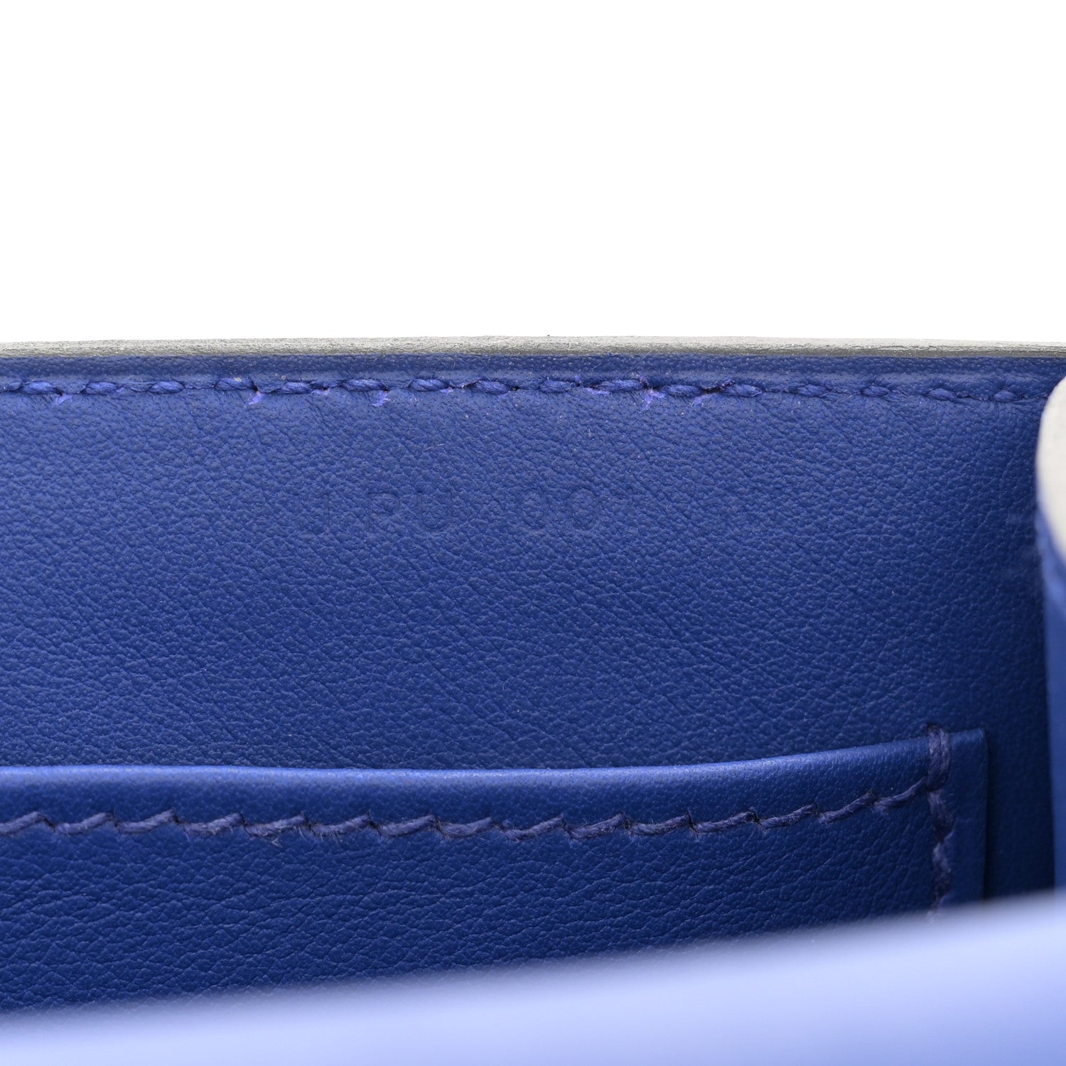 Hermes Chevre Mysore Geta Bleu Electrique 7 of 12