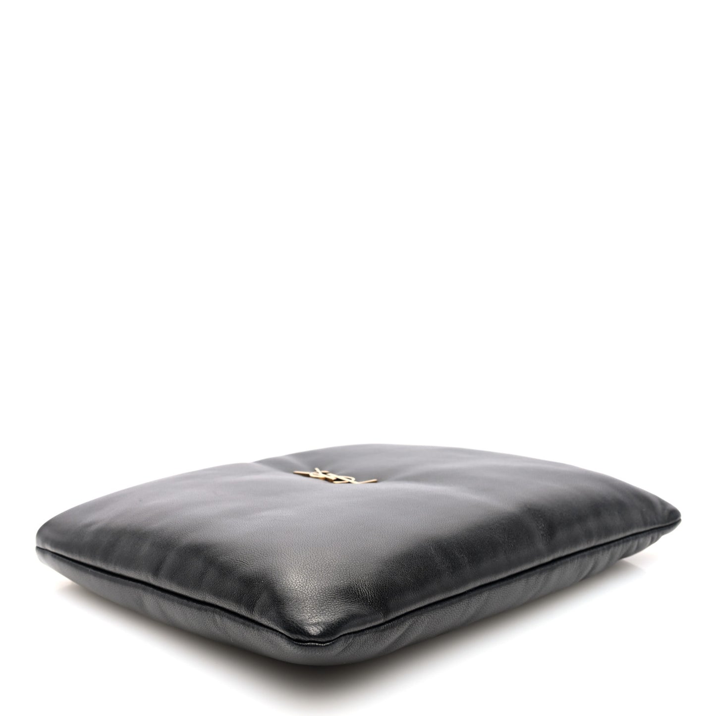 Lambskin Small Calypso Pouch Black