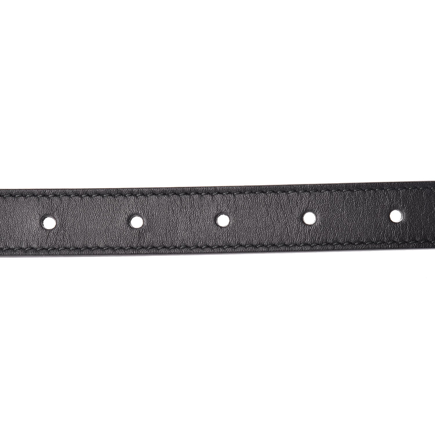 Gucci Calfskin Double G 20mm Belt 80 32 Black 5 of 7