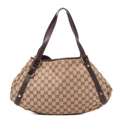 Gucci Monogram Medium Abbey Shoulder Bag Dark Brown 1 of 7