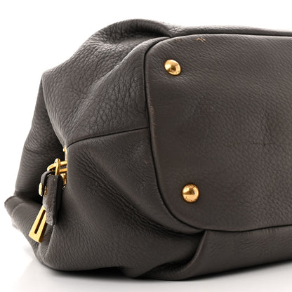 Prada Cervo Deerskin Tote Grigio 10 of 11