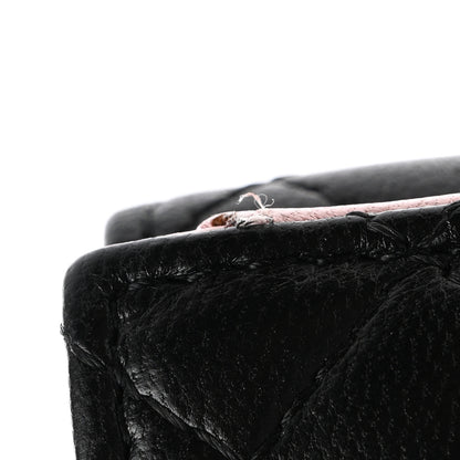 Chanel Lambskin Quilted CC Long Double Wallet Black 10 of 10