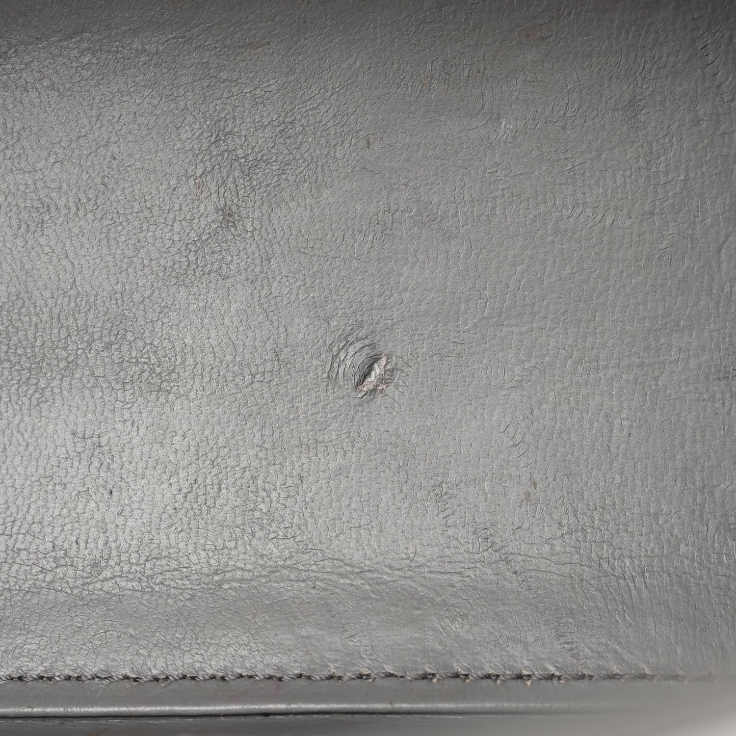 Balenciaga Shiny Calfskin Crocodile Embossed Medium Hourglass Top Handle Bag Balenciaga Grey 8 of 18