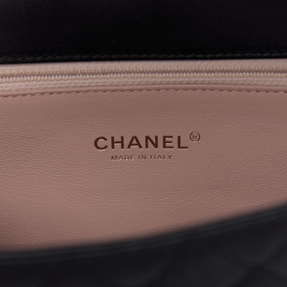 Chanel Caviar Quilted Medium CC Filigree Flap Black 8 of 10