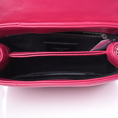 Saint Laurent Calfskin Y Quilted Monogram Toy Loulou Crossbody Bag Freesia 5 of 10