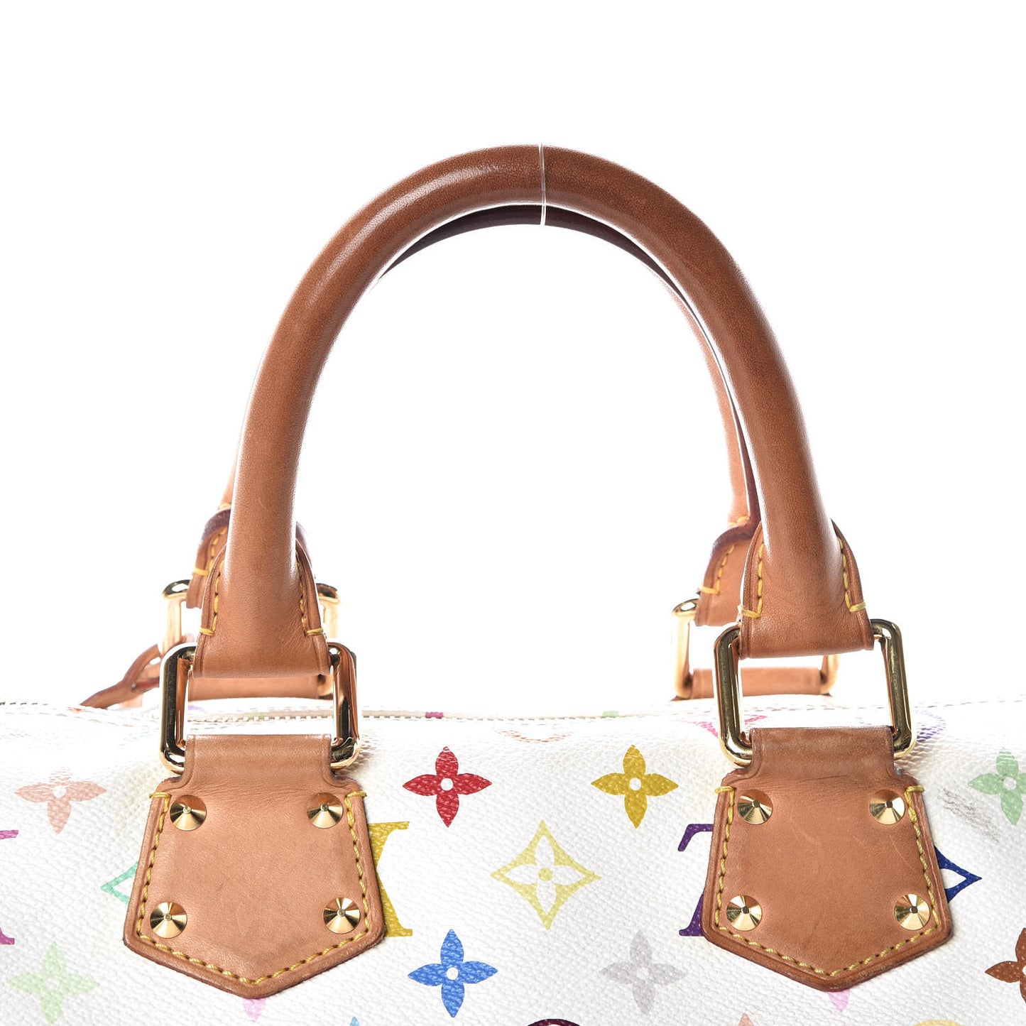 Monogram Multicolor Speedy 30 White