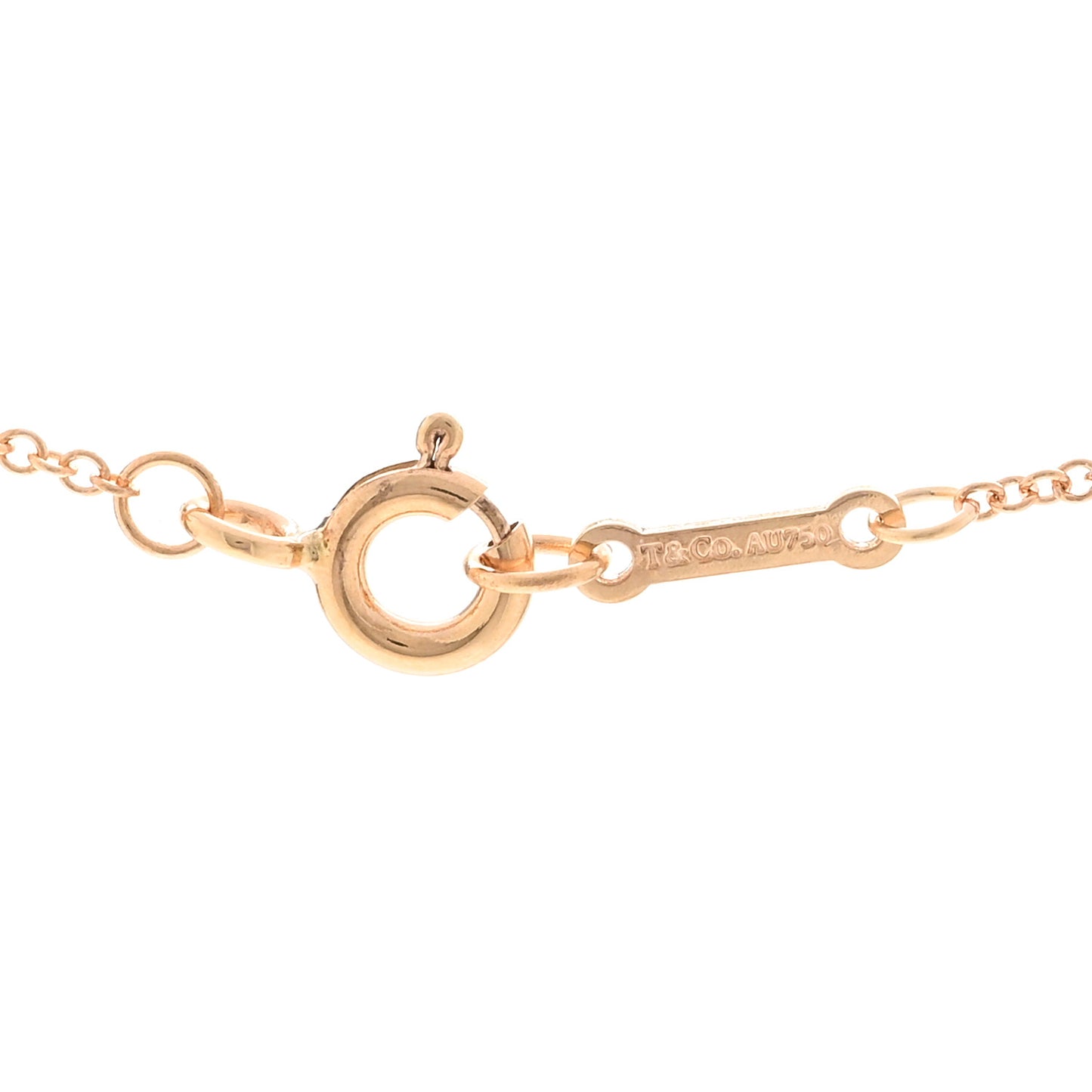 18K Rose Gold Paloma Picasso Villa Flower Pendant Necklace