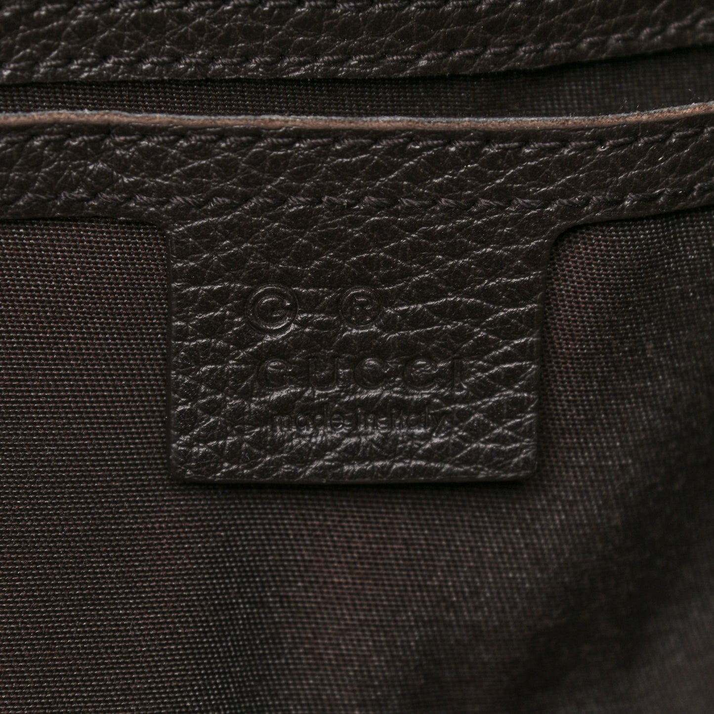 Monogram Medium Joy Tote Dark Brown
