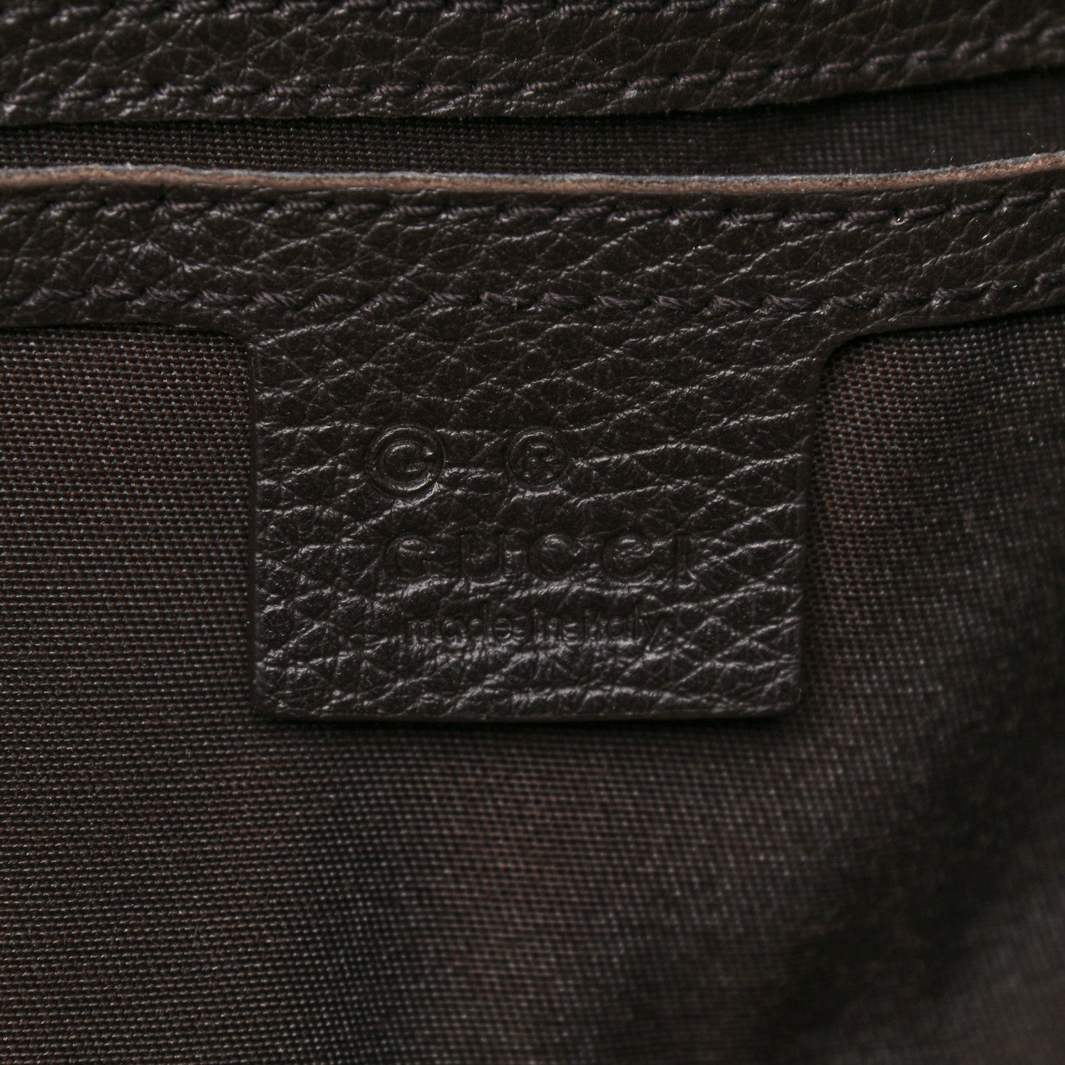 Gucci Monogram Medium Joy Tote Dark Brown 6 of 12