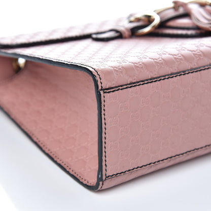 Gucci Microguccissima Medium Emily Chain Shoulder Bag Soft Pink 8 of 12