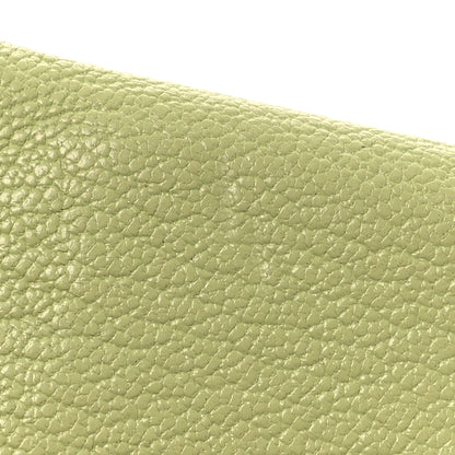 Hermes Chevre Mysore Calvi Card Case Jaune Bourgeon 9 of 11