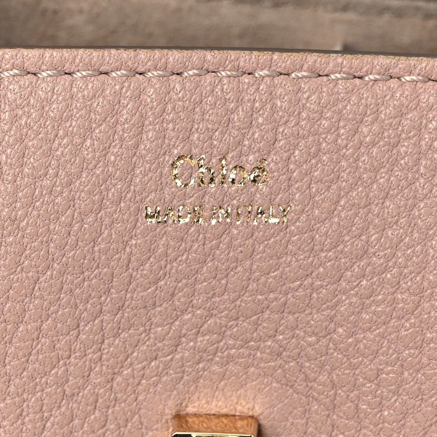 Chloe Grained Lambskin Mini Drew Crossbody Backpack Cement Pink 5 of 9