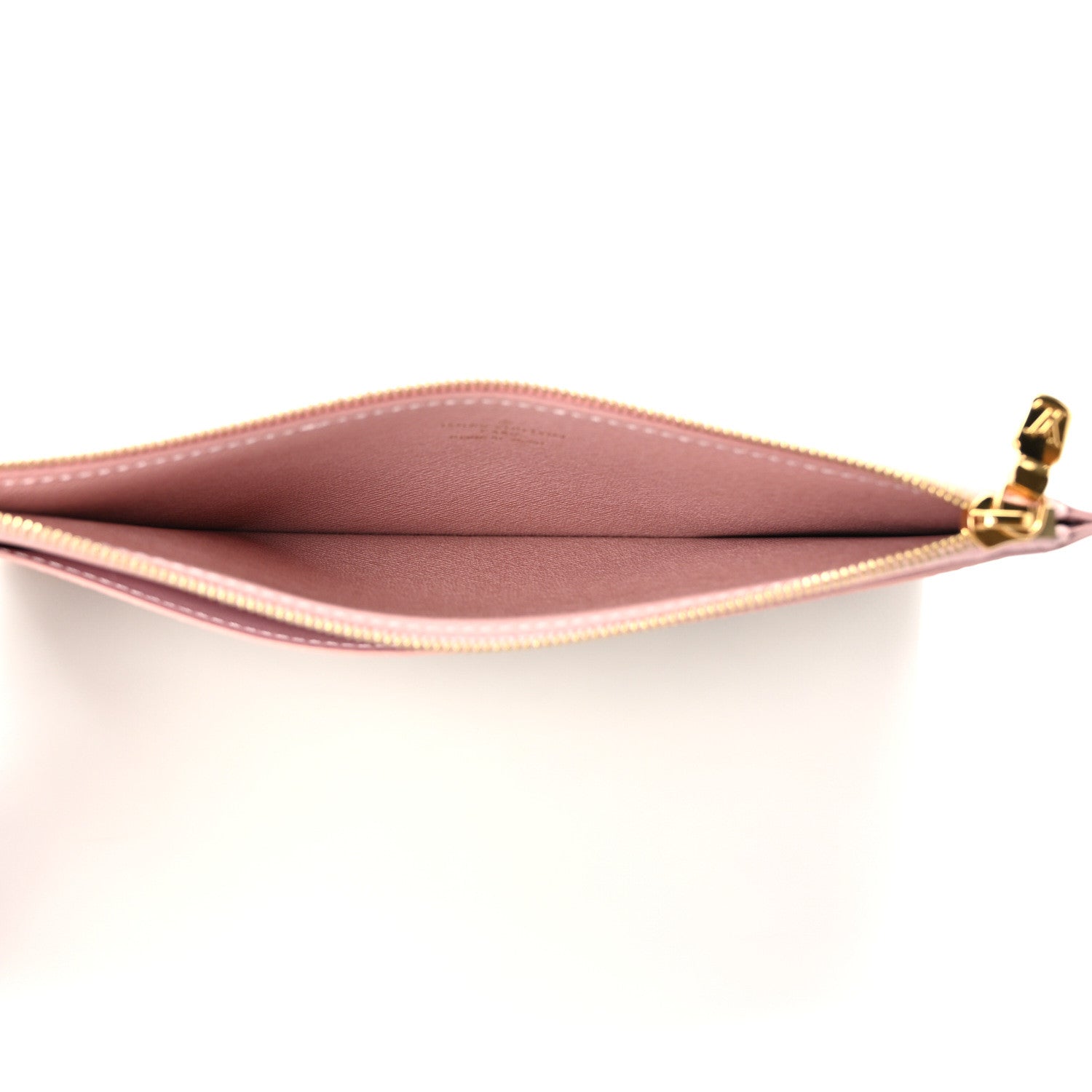 Louis Vuitton Damier Azur Slim Purse Rose Ballerine 5 of 6