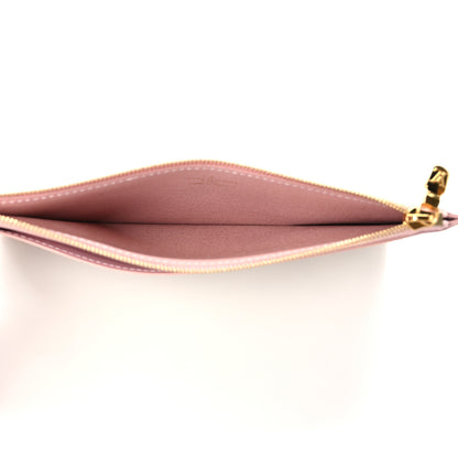 Louis Vuitton Damier Azur Slim Purse Rose Ballerine 5 of 6