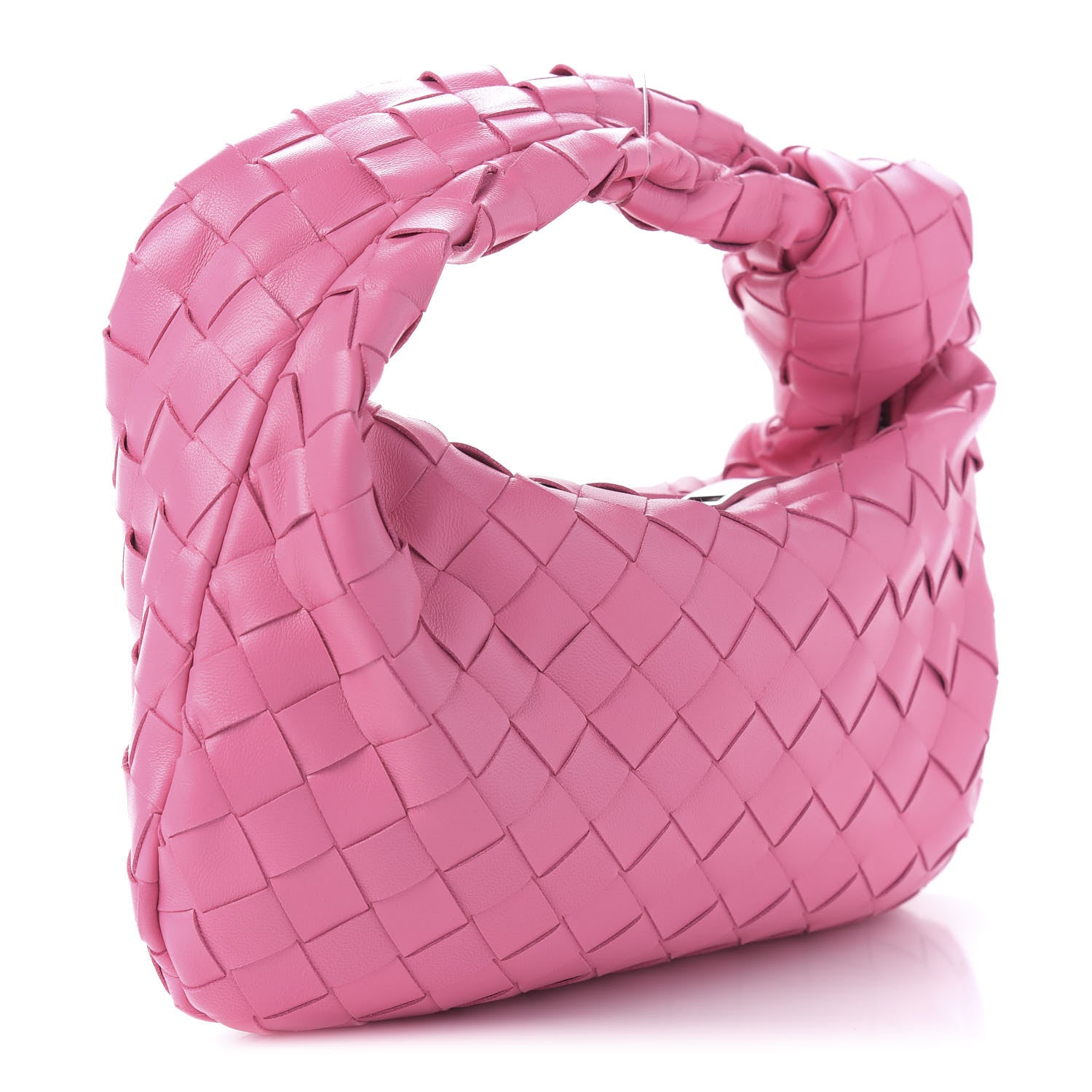 Bottega Veneta Nappa Intrecciato Mini Jodie Pink 3 of 9