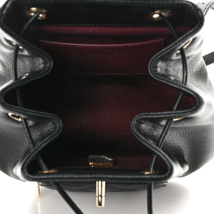 Chanel Caviar Quilted Mini Business Affinity Backpack Black 5 of 13