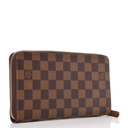 Louis Vuitton Damier Ebene Zippy Organizer Wallet 3 of 8