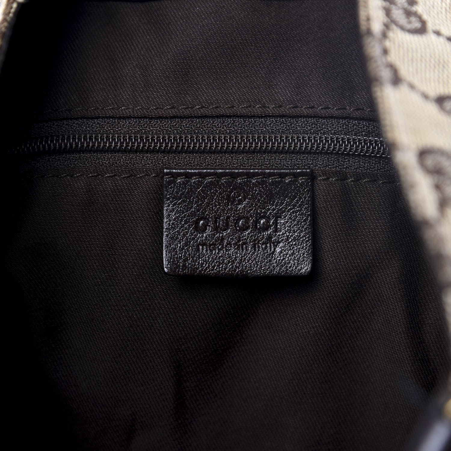 Gucci Monogram Large New Ladies Web Hobo Dark Brown 5 of 8