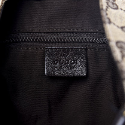 Gucci Monogram Large New Ladies Web Hobo Dark Brown 5 of 8