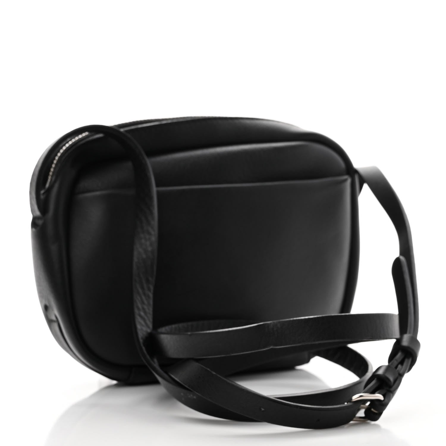 Balenciaga Calfskin Logo XS Everyday Camera Bag Black 2 of 9