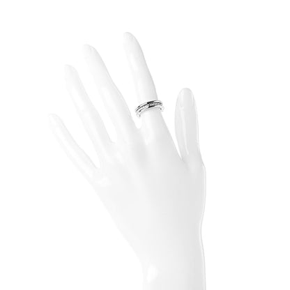 Bulgari 18K White Gold Diamond B.Zero1 Ring 48 4.5 2 of 4