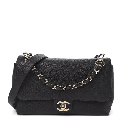 Chanel Caviar Quilted City Walk Flap Black 1 of 11