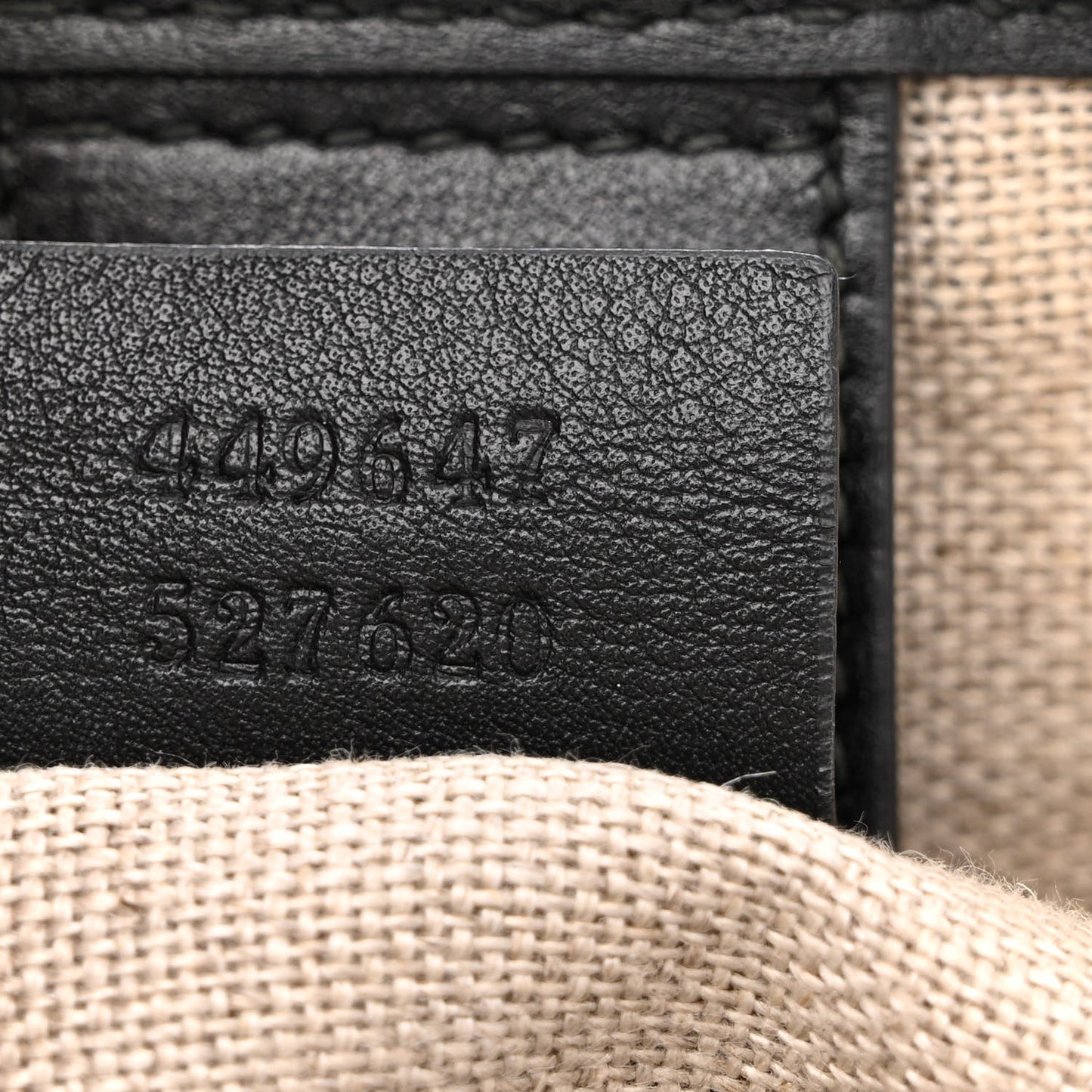Microguccissima Medium Joy Tote Black