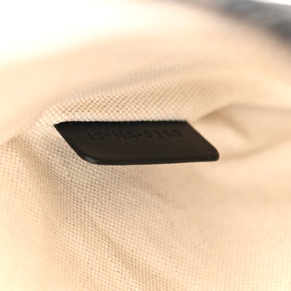 Christian Dior Oblique Pouch Clutch Blue 7 of 9