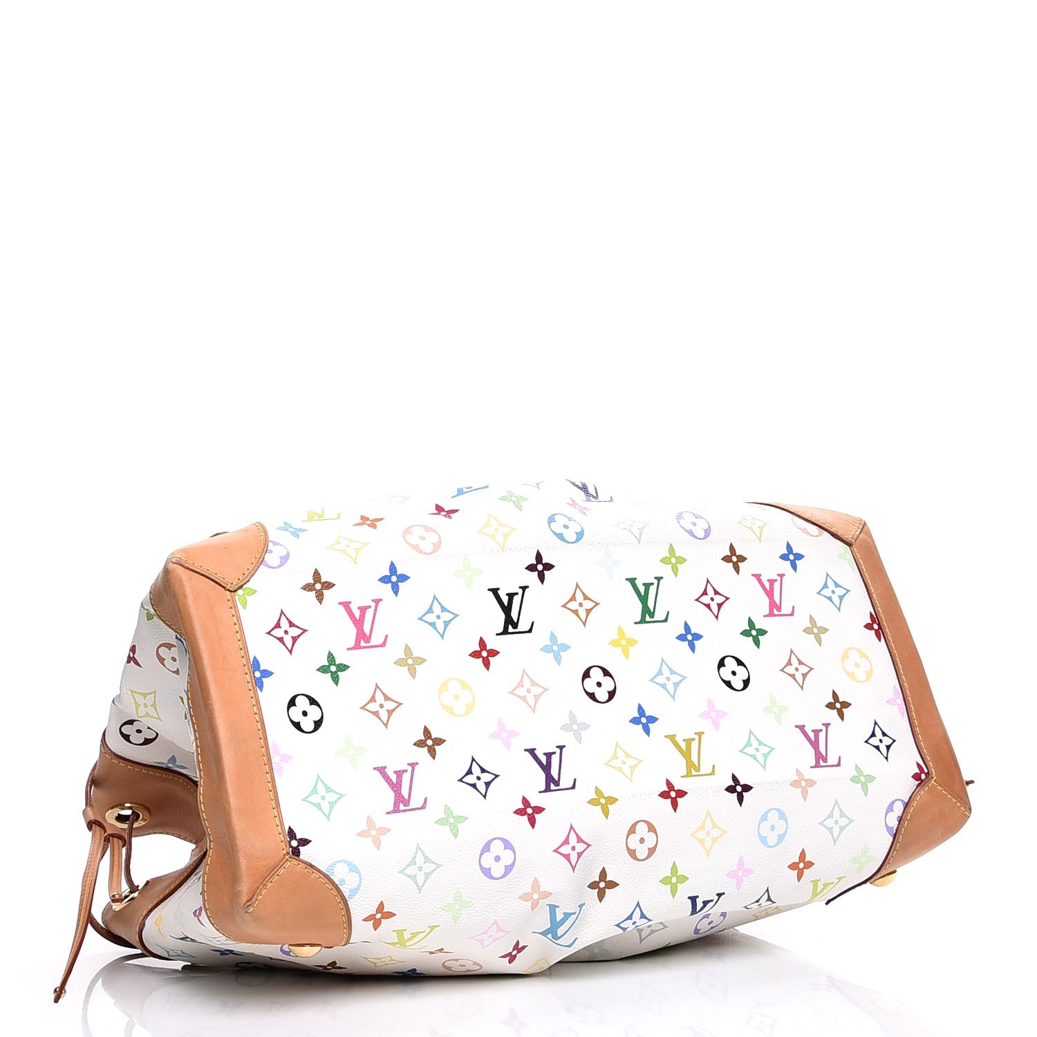 Louis Vuitton Monogram Multicolor Ursula White 4 of 9