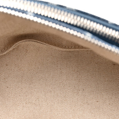 Louis Vuitton Monogram Flower Denim Rush Bumbag Blue 5 of 10