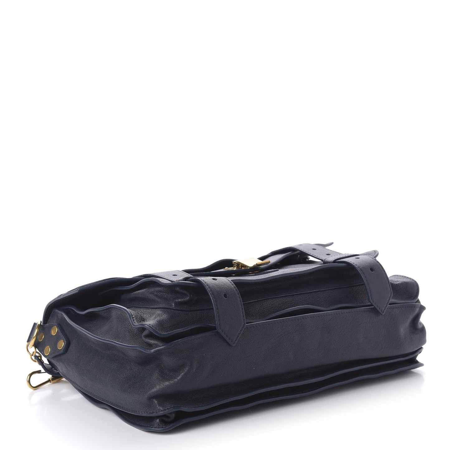 Lambskin Medium PS1 Satchel Midnight