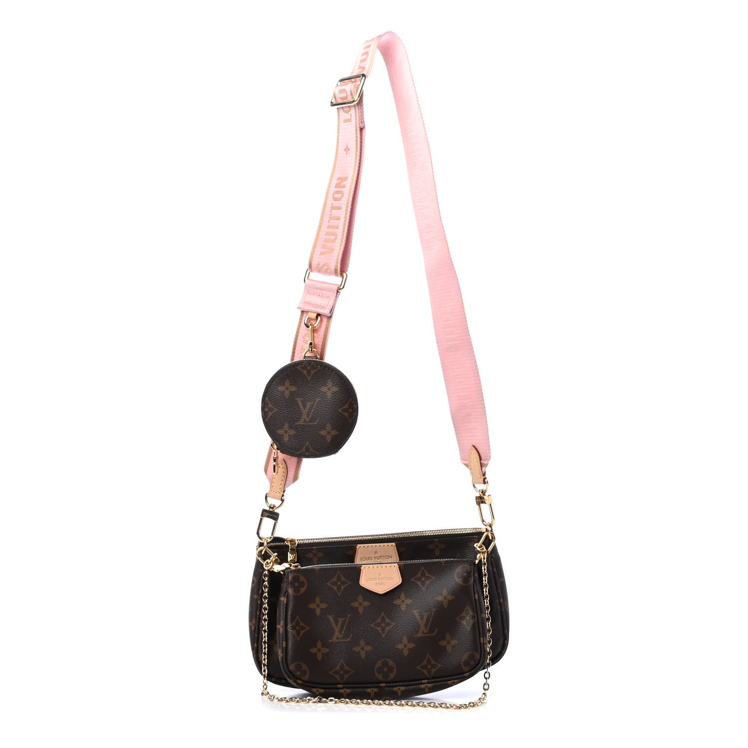 Louis Vuitton Monogram Multi Pochette Accessories Rose Clair 1 of 4