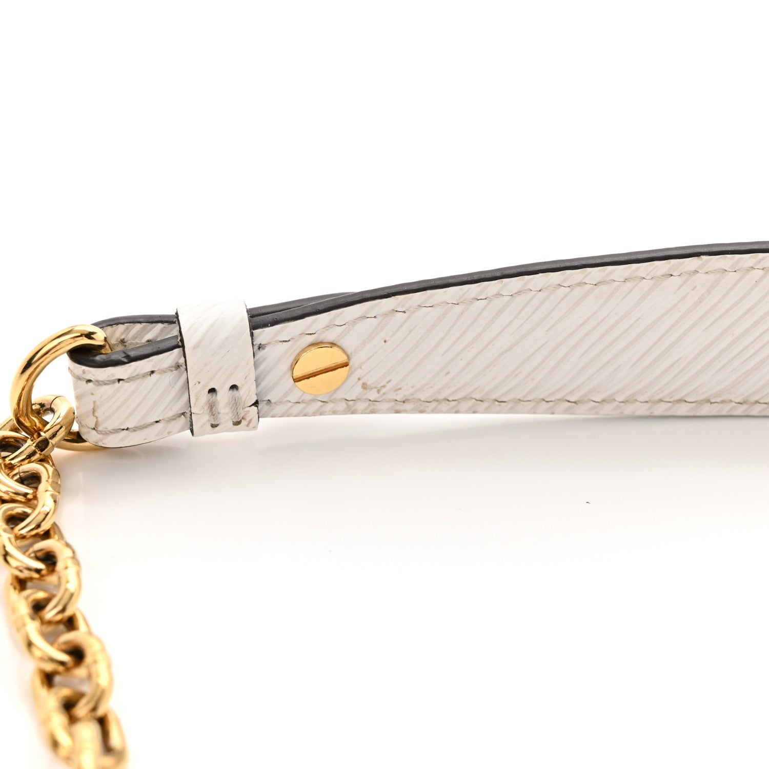 Louis Vuitton Epi Twist Shoulder Bag PM White 17 of 17