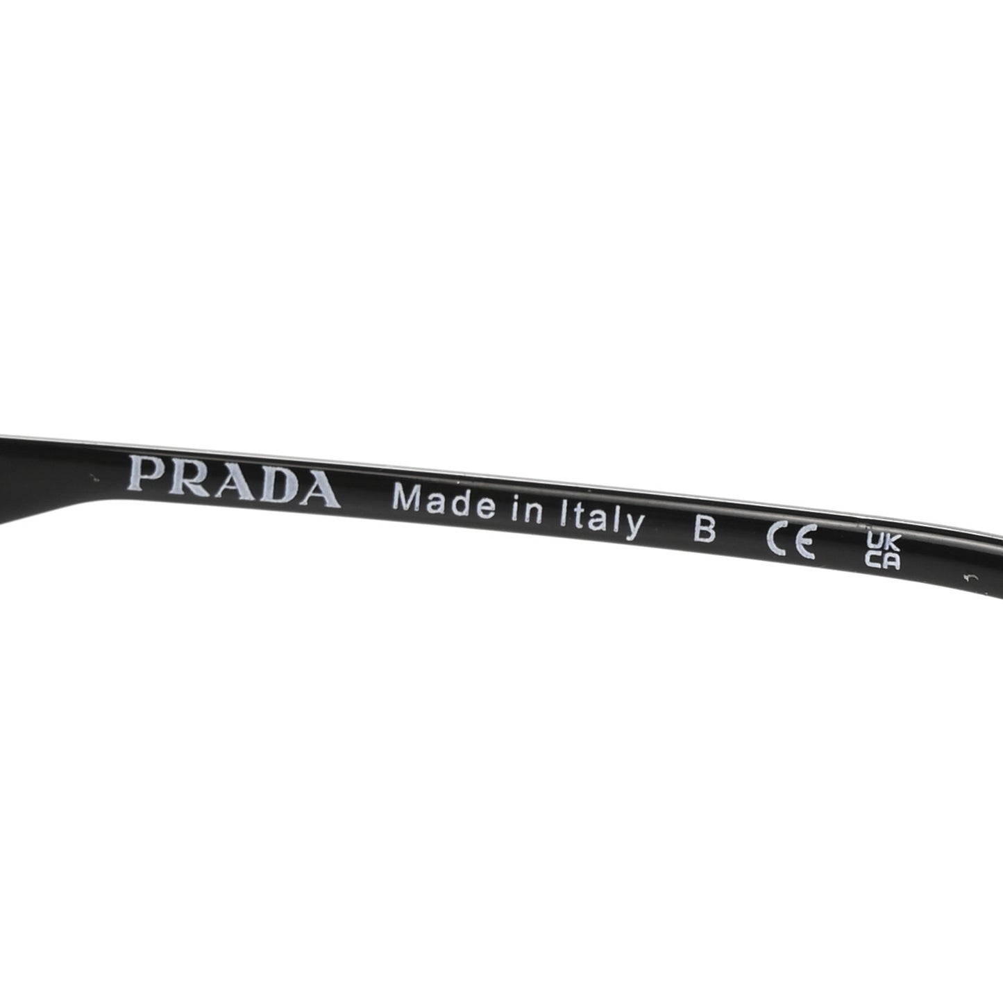 Acetate Sunglasses SPR 14Y Black Slate Gray