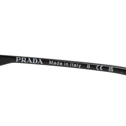 Prada Acetate Sunglasses SPR 14Y Black Slate Gray 5 of 7