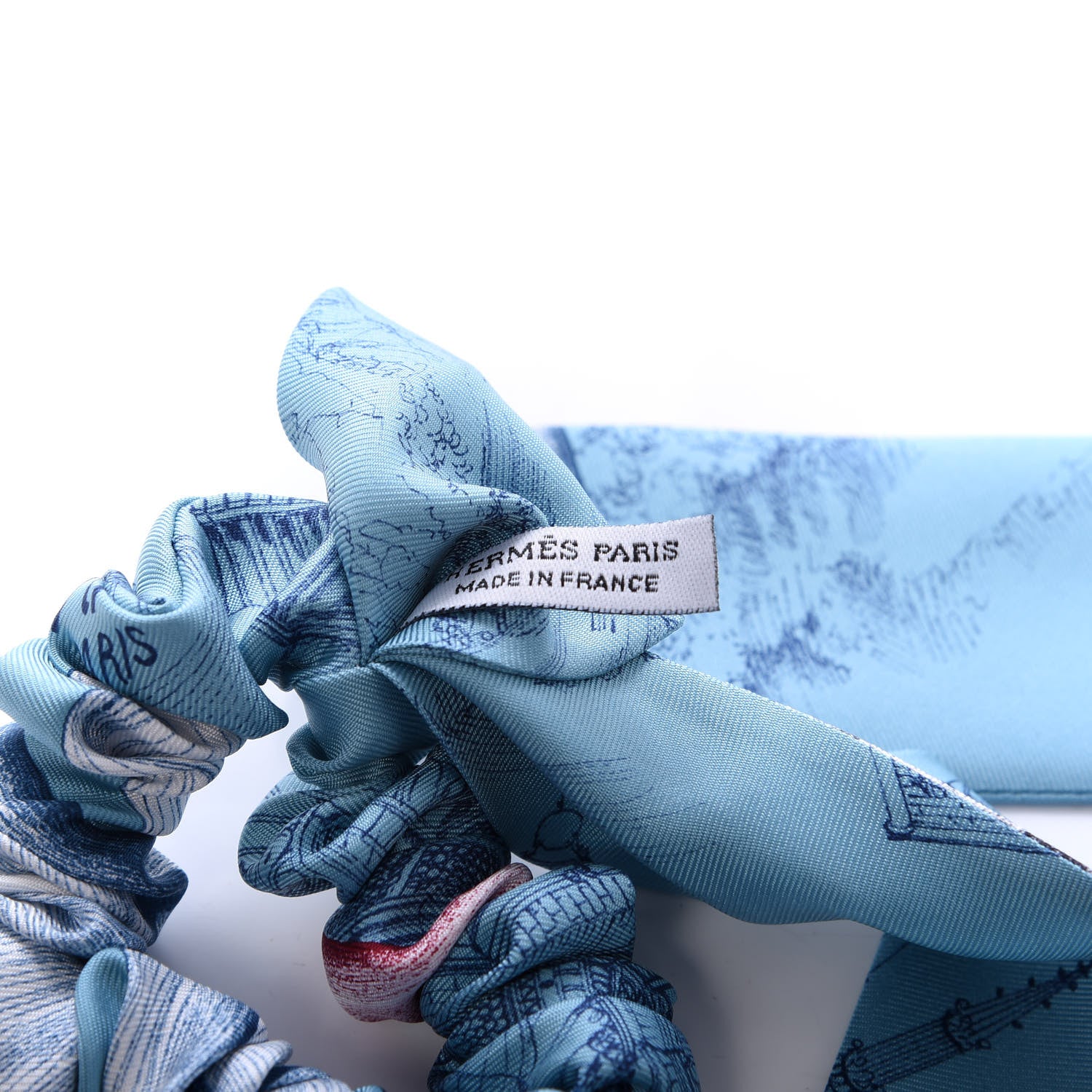 Hermes Silk Twilly Scrunchie 3 of 3