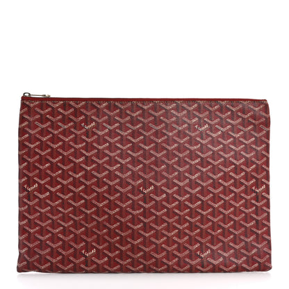 Goyard Goyardine Senat Pochette GM Red 1 of 11