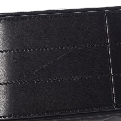 Saint Laurent Lambskin Matelasse Monogram Medium Vicky Chain Bag Black 8 of 9