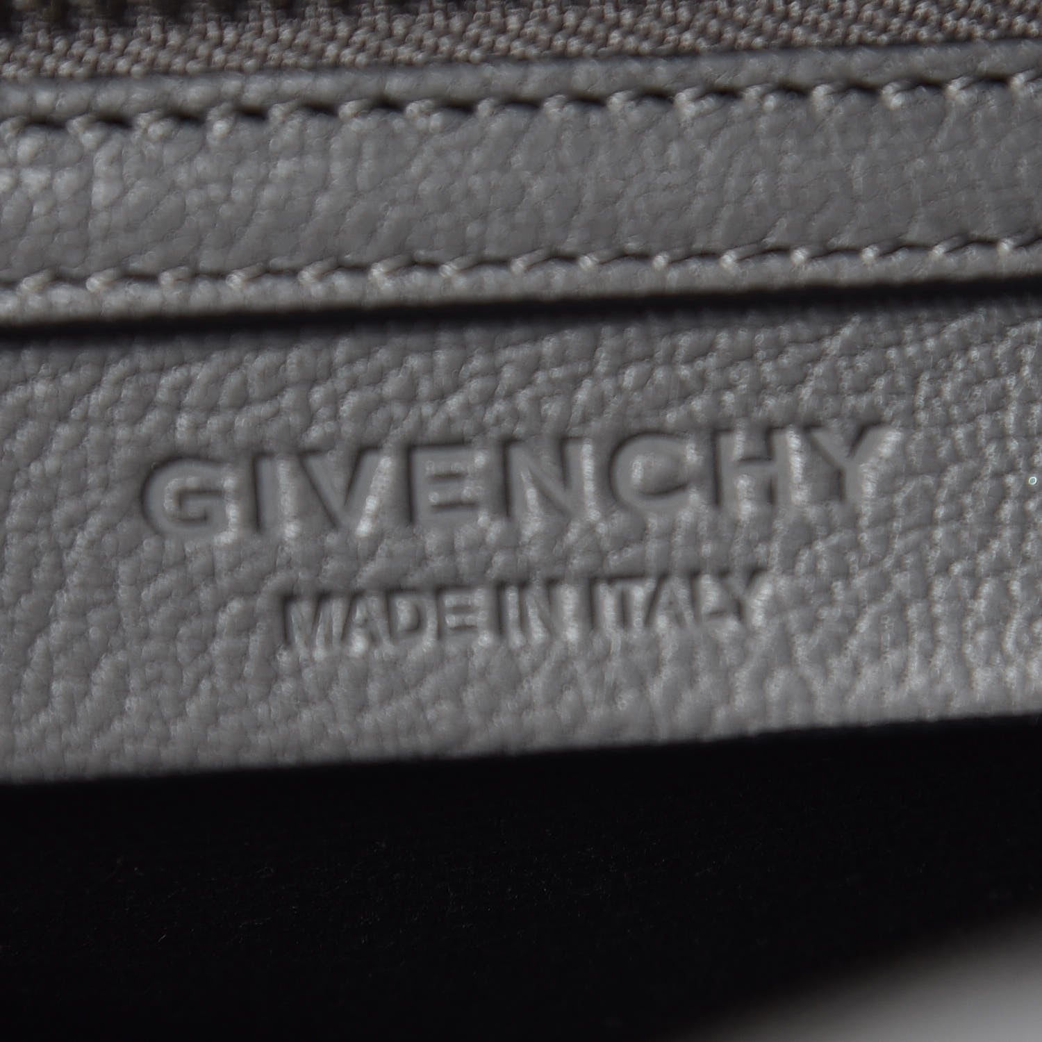 Givenchy Sugar Goatskin Medium Antigona Dark Grey 8 of 9