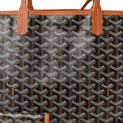 Goyard Goyardine Saint Louis PM Black Gold 8 of 10