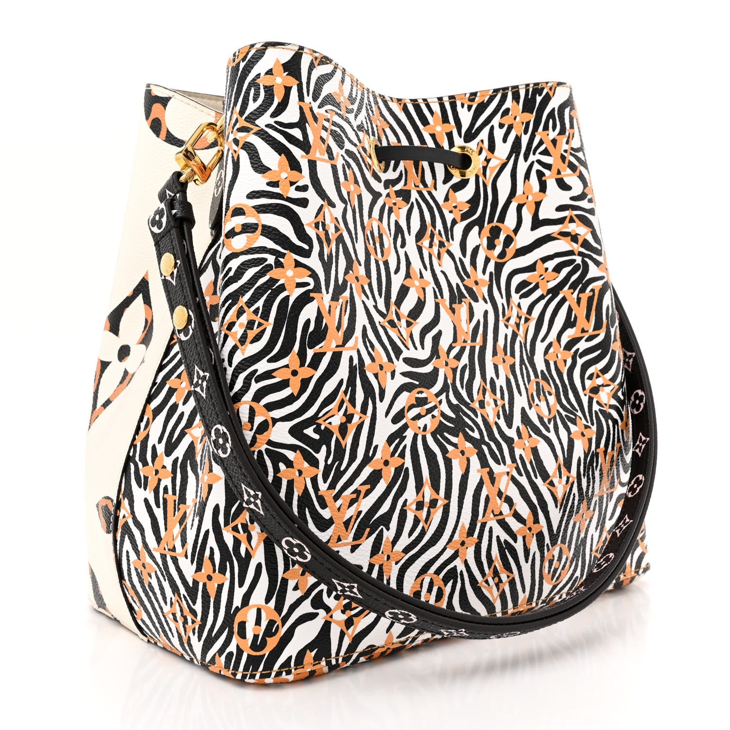 Louis Vuitton Monogram Giant Jungle NéoNoé Ivory 3 of 10