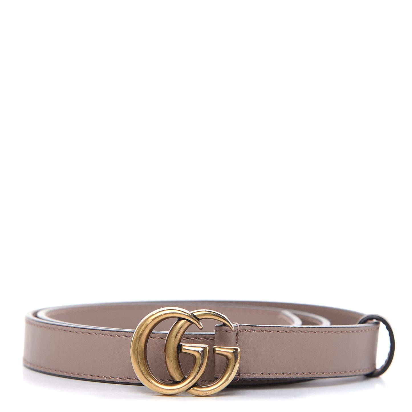 Calfskin Double G 20mm Belt 80 32 Porcelain Rose