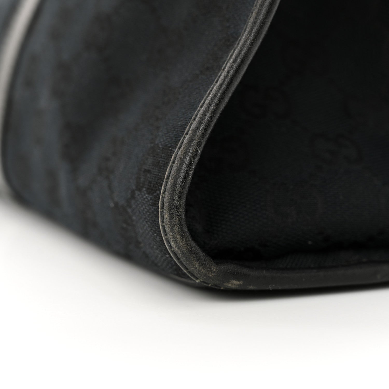 Gucci Monogram Bardot Shoulder Bag Black 13 of 13