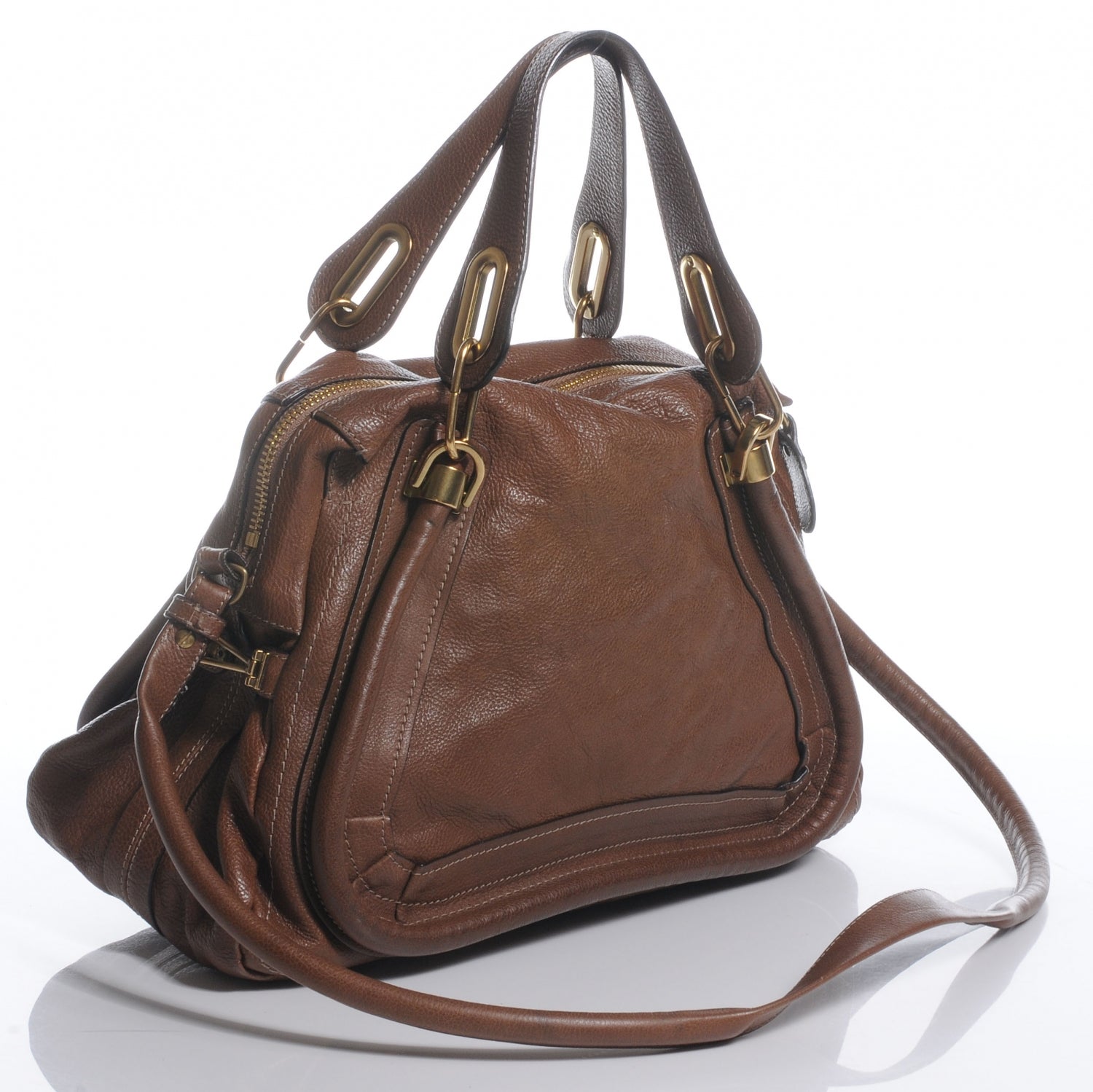 Chloe Calfskin Medium Paraty Nutmeg 3 of 7