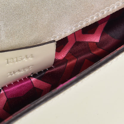 Gucci Patent Romy Clutch Off White 7 of 10