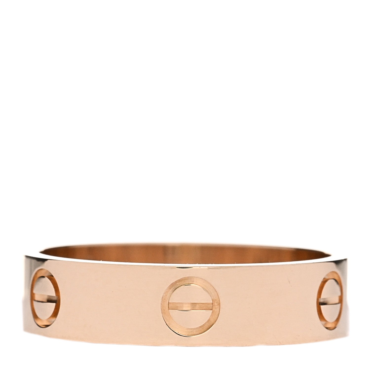 Cartier 18K Yellow Gold 5.5mm LOVE Ring 63 10.5 3 of 4
