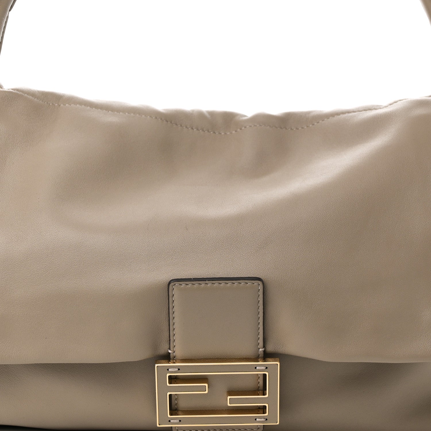 Fendi Nappa Large Mamma Baguette Tortora 8 of 10